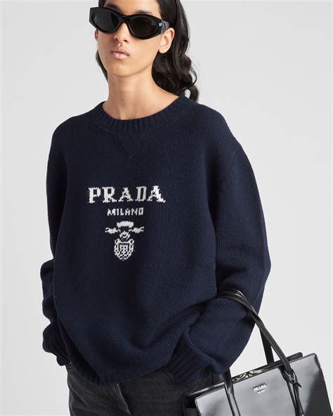 prada pull over|Prada sweater.